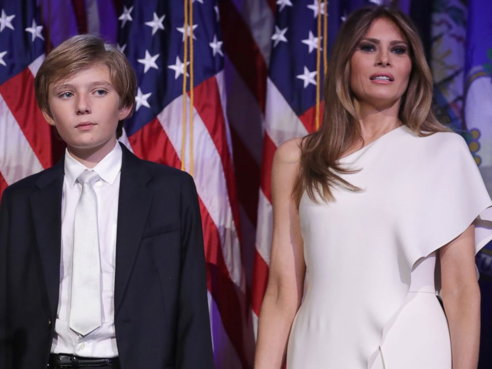 Barron Trump has matured so much and generated comments