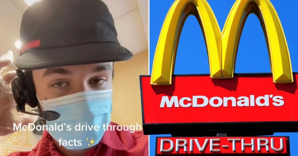 After describing how the drive-thru works, a McDonald’s employee enrages fast food lovers.