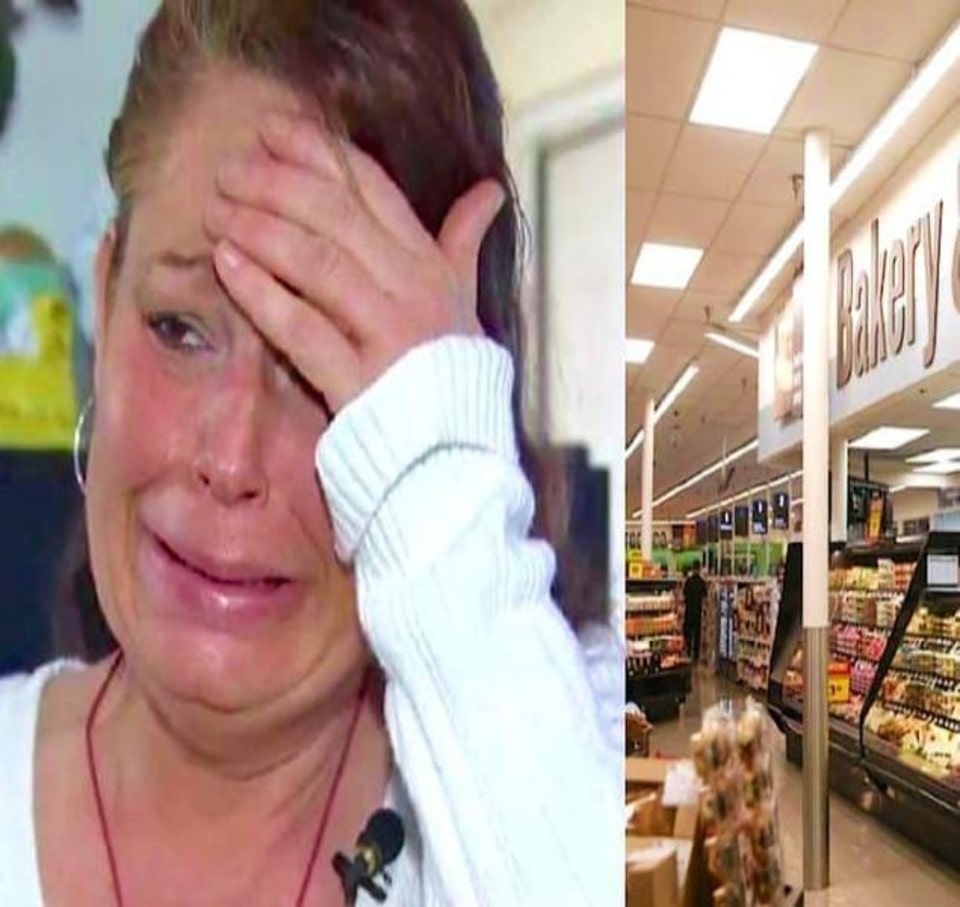 A woman was caught stealing from store shelves in a large American city, and two police officers were dispatched.