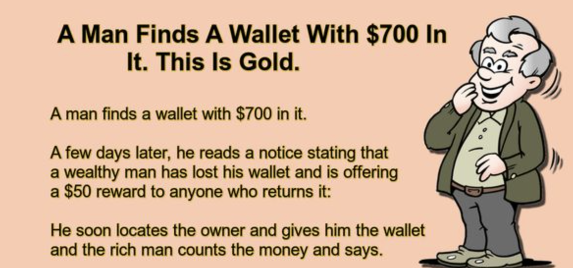 The Tale of the Lost Wallet
