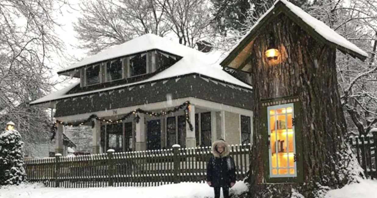 A Charming Trend: Free Libraries in the Neighborhood