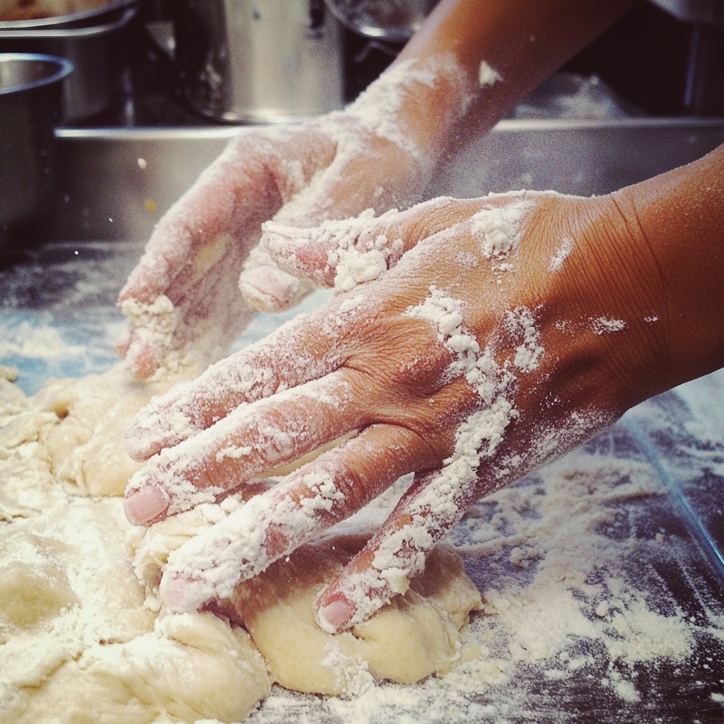 A woman baking | Source: Midjourney