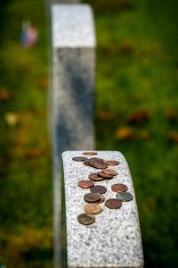 Coins on Gravestones: A Tribute of Respect and Remembrance