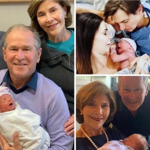 George W. Bush Welcomes New Grandson Edward Finn, Honoring Family Tradition and Celebrating Generational Ties