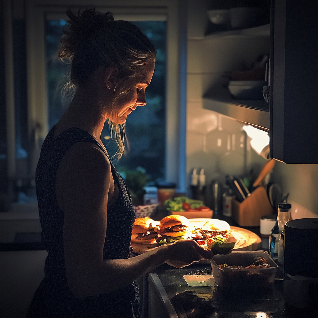 A woman in the kitchen | Source: Midjourney