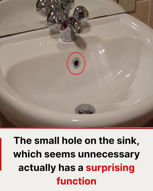 The Secret Behind That Small Hole in Your Bathroom Sink