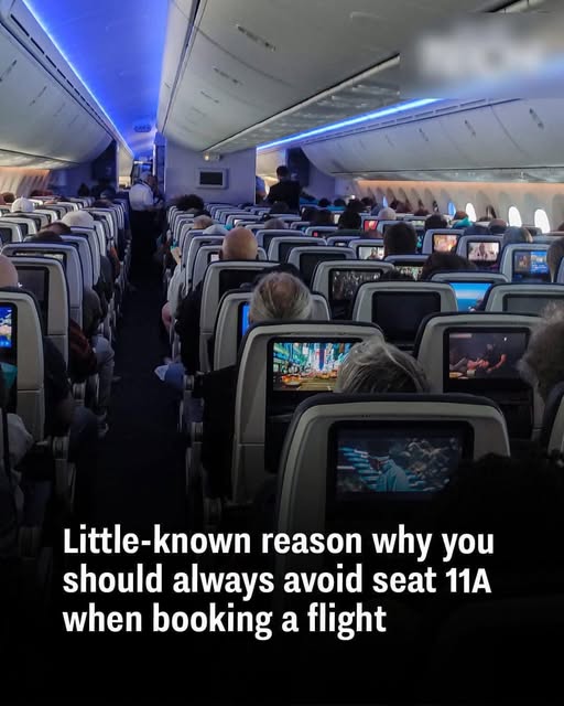 Little-known Reason to Avoid Seat 11A When Booking a Flight