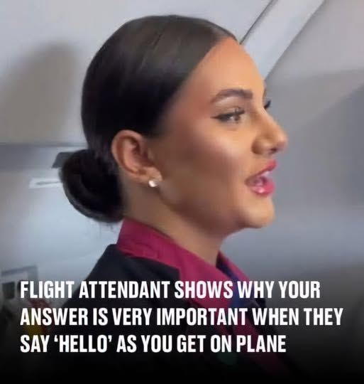 Flight Crew’s Greeting: More Than Just a Welcome Aboard