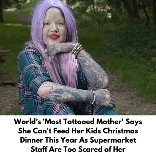 Most Tattooed Mother Expresses Heartfelt Struggle Over Christmas Preparations