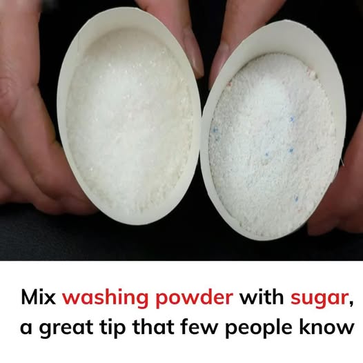 Mixing Washing Powder with Sugar: An Unexpected Household Tip