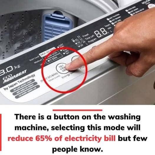 Reduce Your Electricity Bill by Up to 65% with This Simple Washing Machine Tip