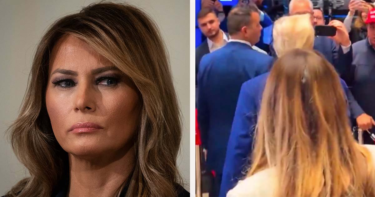 Melania Trump’s Mysterious Appearance Raises Questions