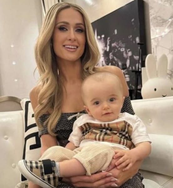 Paris Hilton lashes out at mean online comments about son’s head: “He just has a large brain”