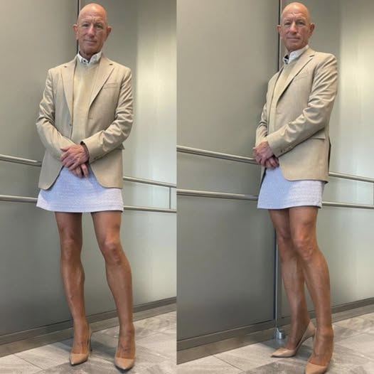 Meet Mark, a Straight & Happily Married Man Who Loves Wearing High Heels and Skirts Every Day