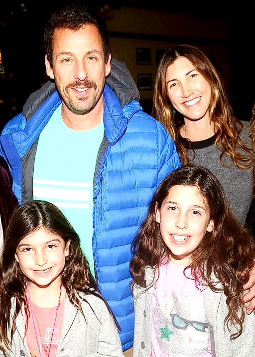 Adam Sandler Is Too Tired To Write His Speech So His Daughters Write It And They Nail It