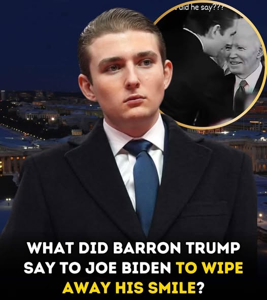 What Did Barron Trump Say to Joe Biden? The Remark That Had Everyone Talking