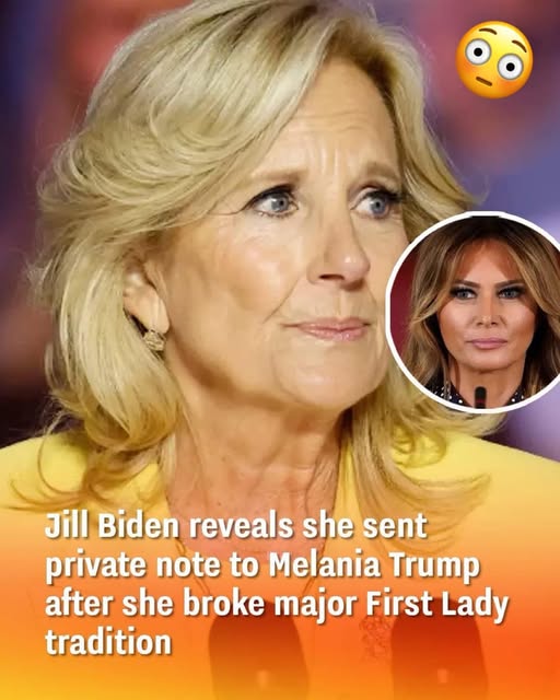 Jill Biden Reaches Out to Melania Trump After Skipped Tradition