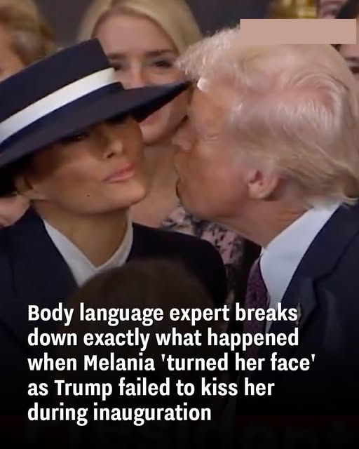 Body Language Expert Analyzes Melania’s Gesture During Trump’s Inauguration