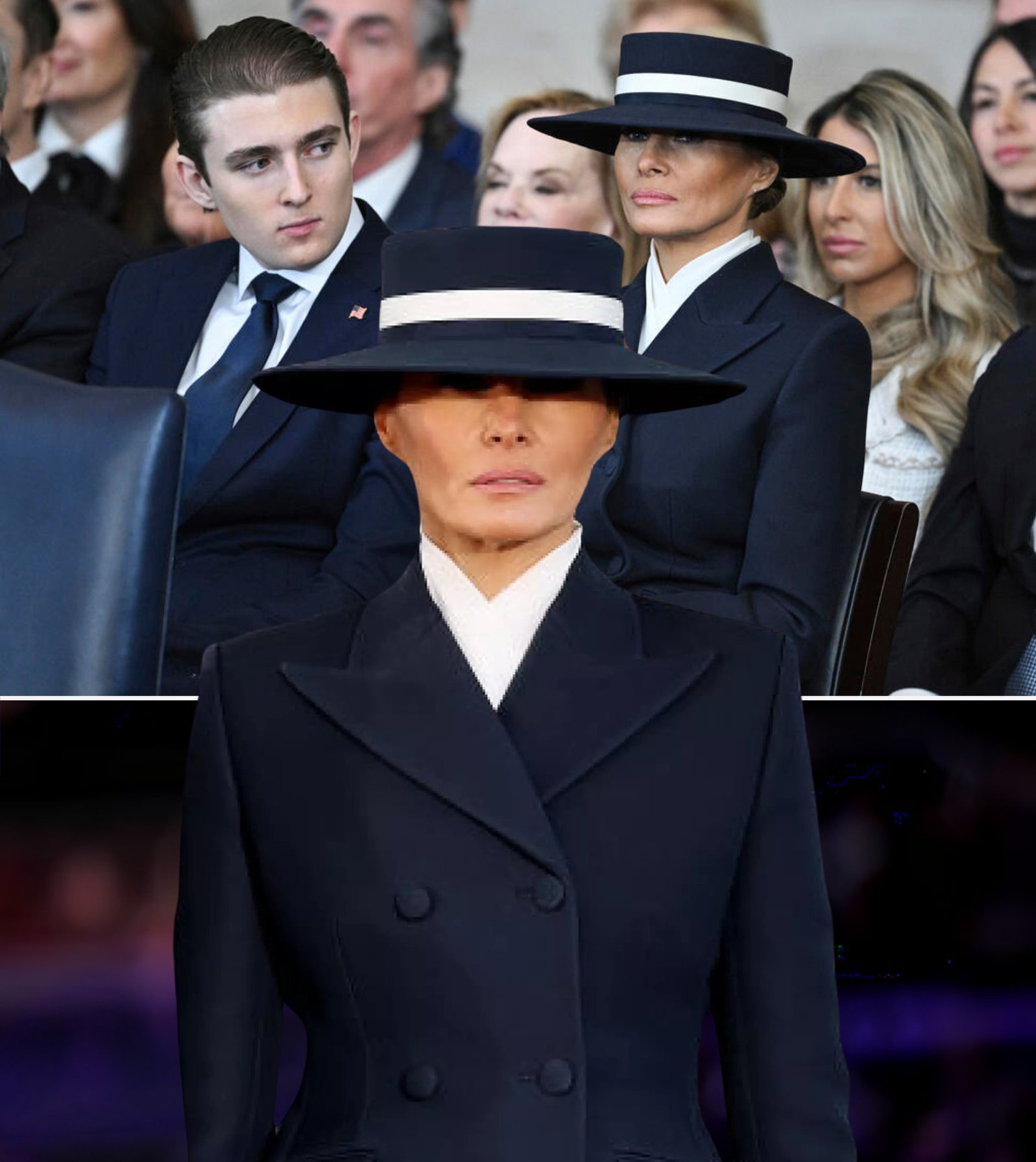 The Symbolism Behind Melania Trump’s Inauguration Outfit Revealed