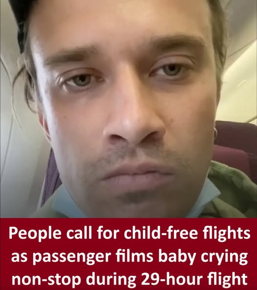 Calls for child-free flights after 26-hour journey with screaming baby