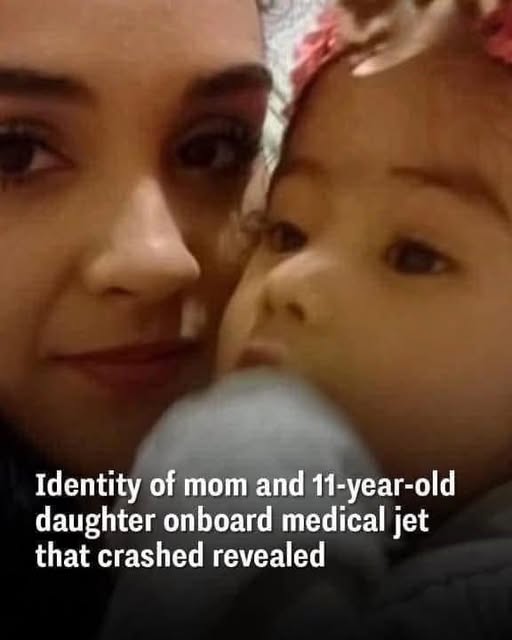 Names of Mother and 11-Year-Old Daughter Revealed in Tragic Medical Jet Crash