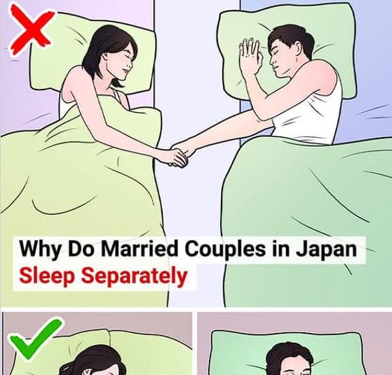 Why Many Married Couples in Japan Prefer Sleeping Separately