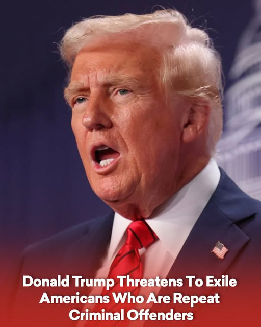 Donald Trump Threatens To Exile Americans Who Are Repeat Criminal Offenders