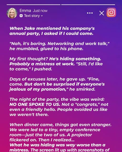 JAKE MENTIONED HIS COMPANY’S ANNUAL PARTY