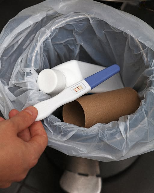 MY HUSBAND YELLED WHEN HE FOUND A PREGNANCY TEST IN THE TRASH — I STAYED SILENT BECAUSE IT WASN’T MINE.