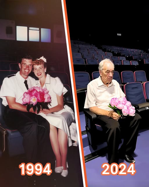 THE OLD MAN CAME TO THE CINEMA ALONE EVERY DAY FOR YEARS, BUYING TWO TICKETS AND WAITING—ONE DAY, SOMEONE FINALLY SAT BESIDE HIM