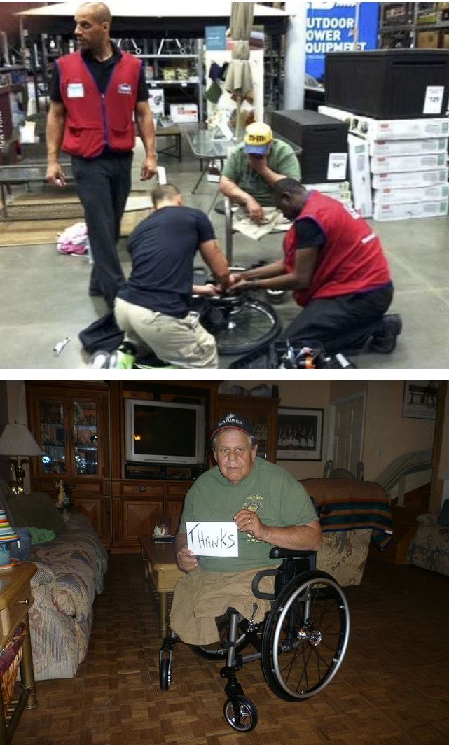 MY WHEELCHAIR BROKE AT LOWE’S—AND THE WORKERS DID SOMETHING I’LL NEVER FORGET