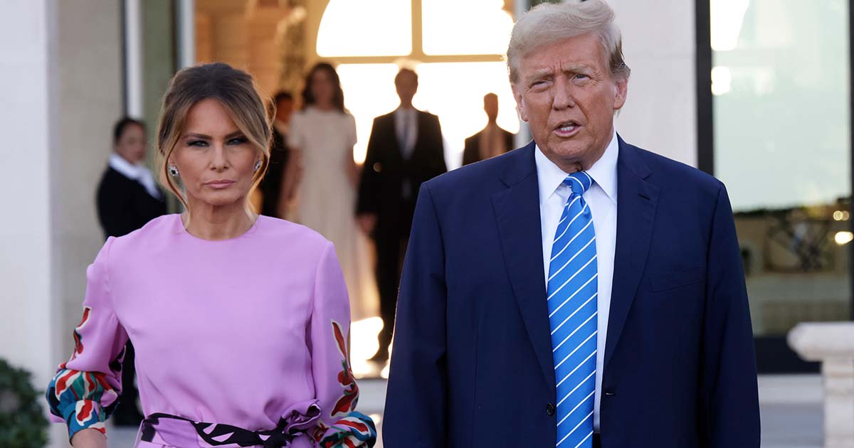 Melania Trump ‘Keeps Her Distance’ From Husband