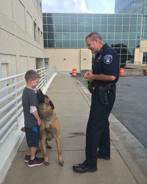 THE LITTLE BOY CLUNG TO MY K9 PARTNER—THEN HE TOLD ME SOMETHING THAT BROKE MY HEART