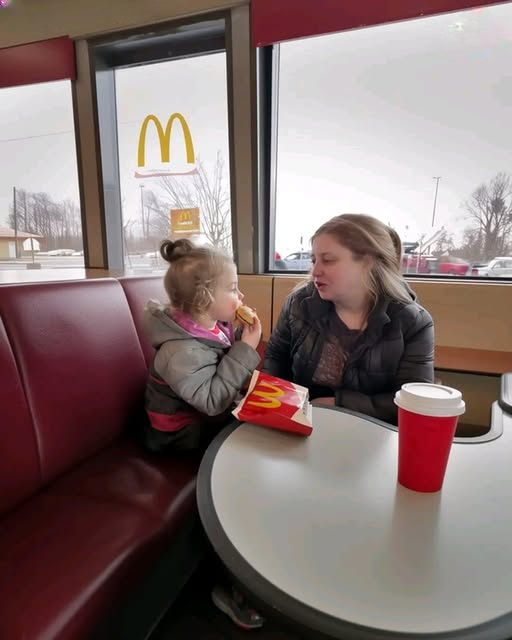 I stopped by McDonald’s for a quick meal and overheard a mom talking to her little girl.