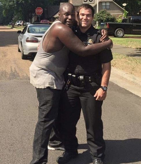 A BIG OL’ HUG FOR OFFICER WEIBEL (AND MAYBE SOMETHING MORE…)