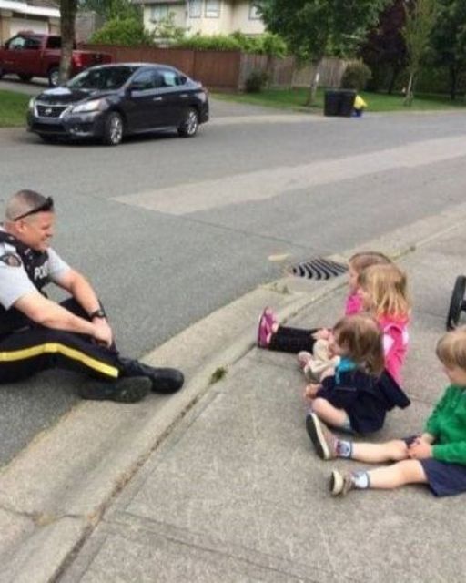 A COP SAT DOWN WITH MY KIDS—AND SAID SOMETHING THAT SHOOK ME