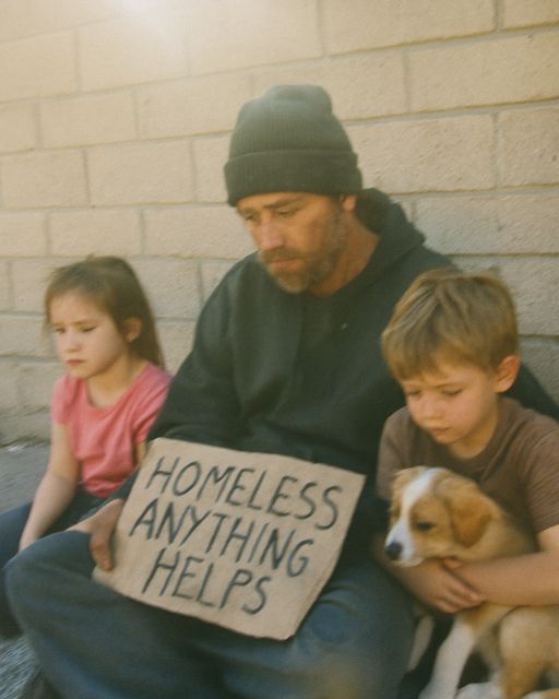 WE LOST EVERYTHING—NOW MY KIDS AND I SLEEP BEHIND A STRIP MALL