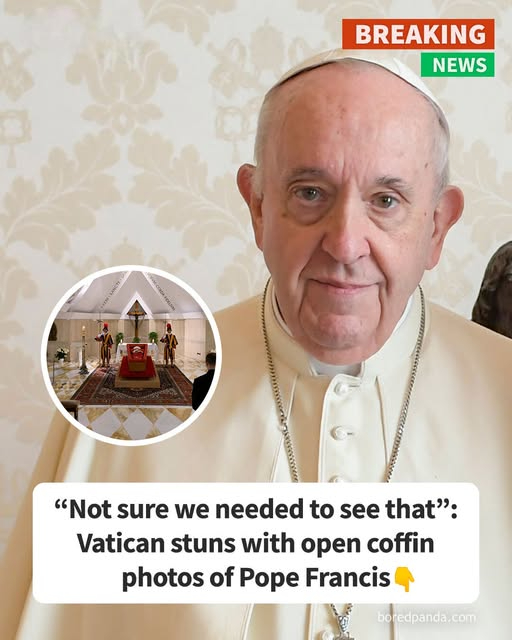 Not Sure We Needed To See That: Vatican Stuns With Open Coffin Photos Of Pope Francis