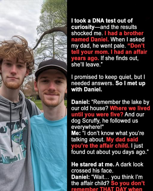 I took a DNA test out of curiosity and the results shocked me