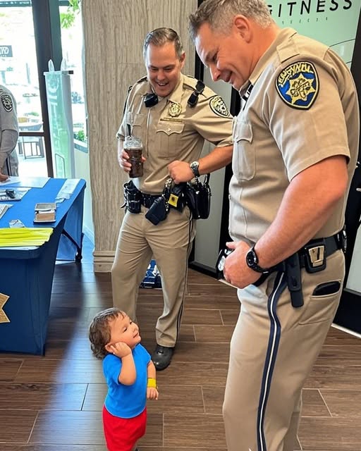 My Son Became Best Friends With Two Police Officers