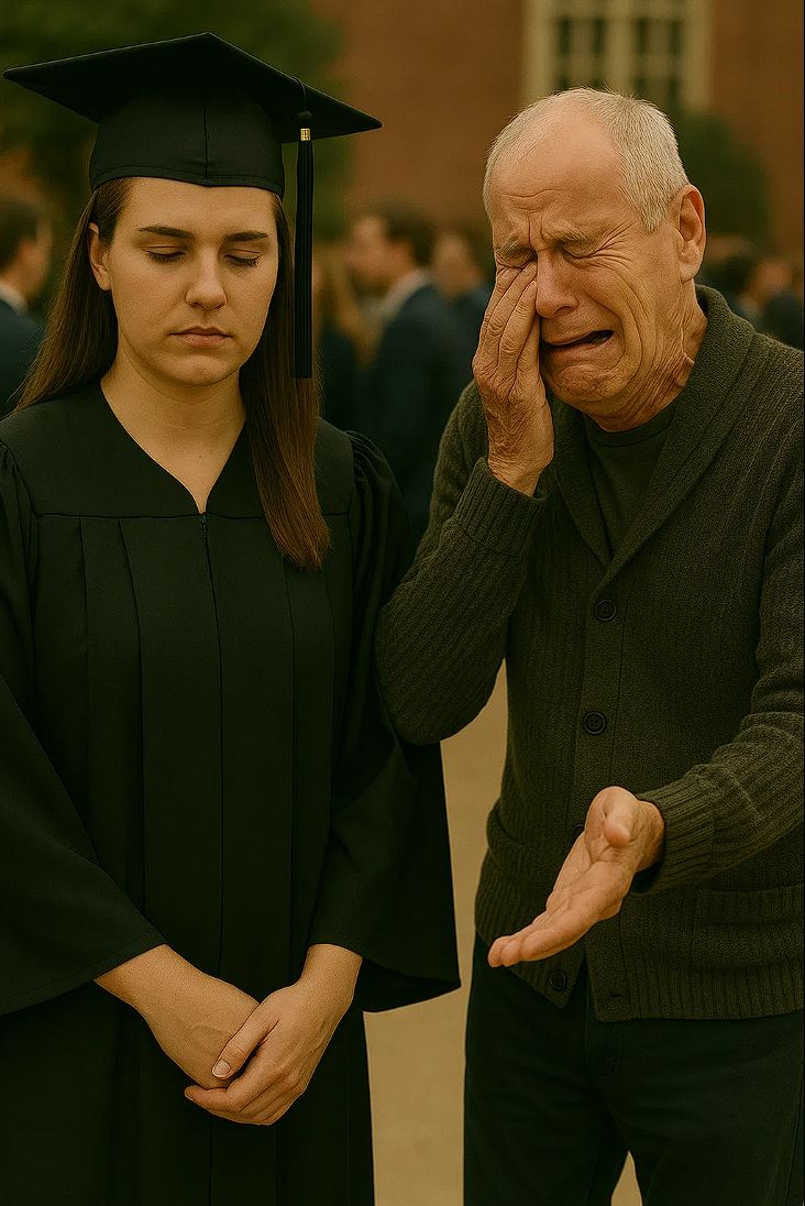 HE STOOD UP AT MY GRADUATION AND SAID SOMETHING I NEVER EXPECTED