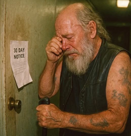 I never thought I’d face eviction at 72 years old just for being an “intimidating old biker”