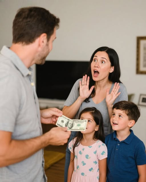 HUSBAND WENT TO FRIEND’S WEDDING FOR 3 DAYS, LEAVING ME AND KIDS $20 — HE FELL TO HIS KNEES AFTER WHAT HE SAW UPON RETURNING