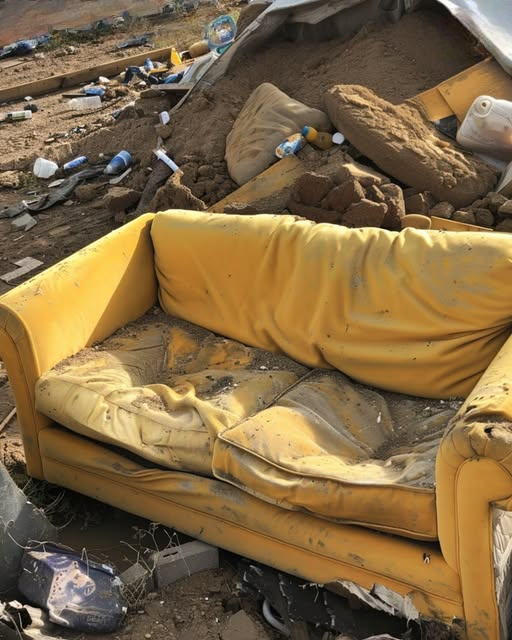 “I TOOK OUR OLD COUCH TO THE DUMP, BUT MY HUSBAND FREAKED OUT, YELLING, “”YOU THREW AWAY THE PLAN?!””