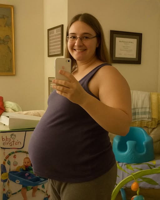 My pregnancy was hard. I was sick all the time, barely holding myself together.