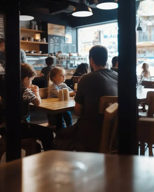 “FATHER LEFT HIS LITTLE KIDS WITH A NOTE IN A CAFÉ – I SAID, ‘OH MY GOD,’ OUT LOUD WHEN I READ IT