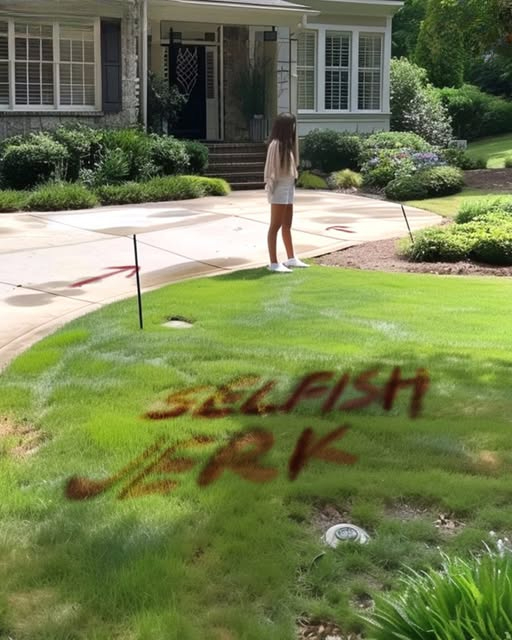 ENTITLED NEW NEIGHBOR SPRAY PAINTED MY LAWN — I TAUGHT HIM A LESSON HE WON’T FORGET