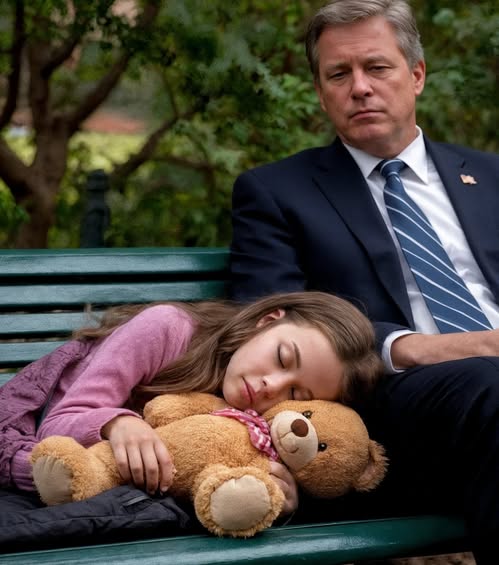 Poor girl sleeps every night on a bench. A rich man finds out the reason and can’t hold back his tears!