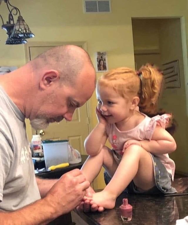HE PAINTS HER TOES EVERY SATURDAY—AND I’M STARTING TO FEEL INVISIBLE