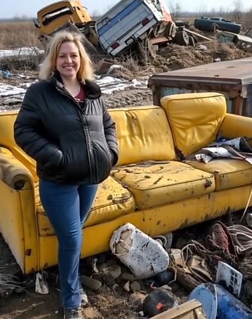 I TOOK OUR OLD COUCH TO THE DUMP, BUT MY HUSBAND FREAKED OUT, YELLING, “YOU THREW AWAY THE PLAN?!”